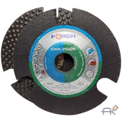 Зачистной круг 125x4.0 Cool Vision FORCH 580912540